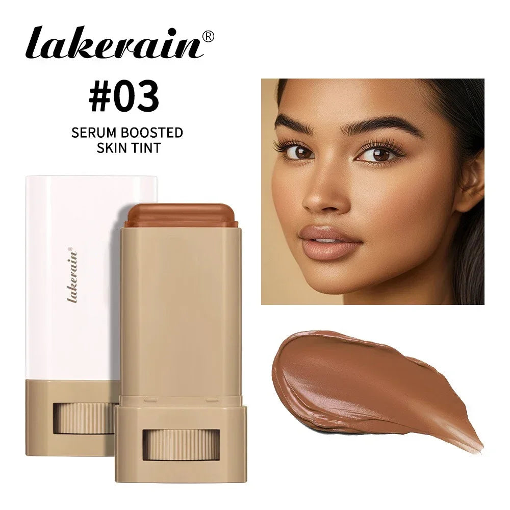 Transform Your Look with Our 6-Color Tinted Foundation Cream Stick - Waterproof, Oil-Control, and Acne-Covering for a Smooth, Radiant Finish!