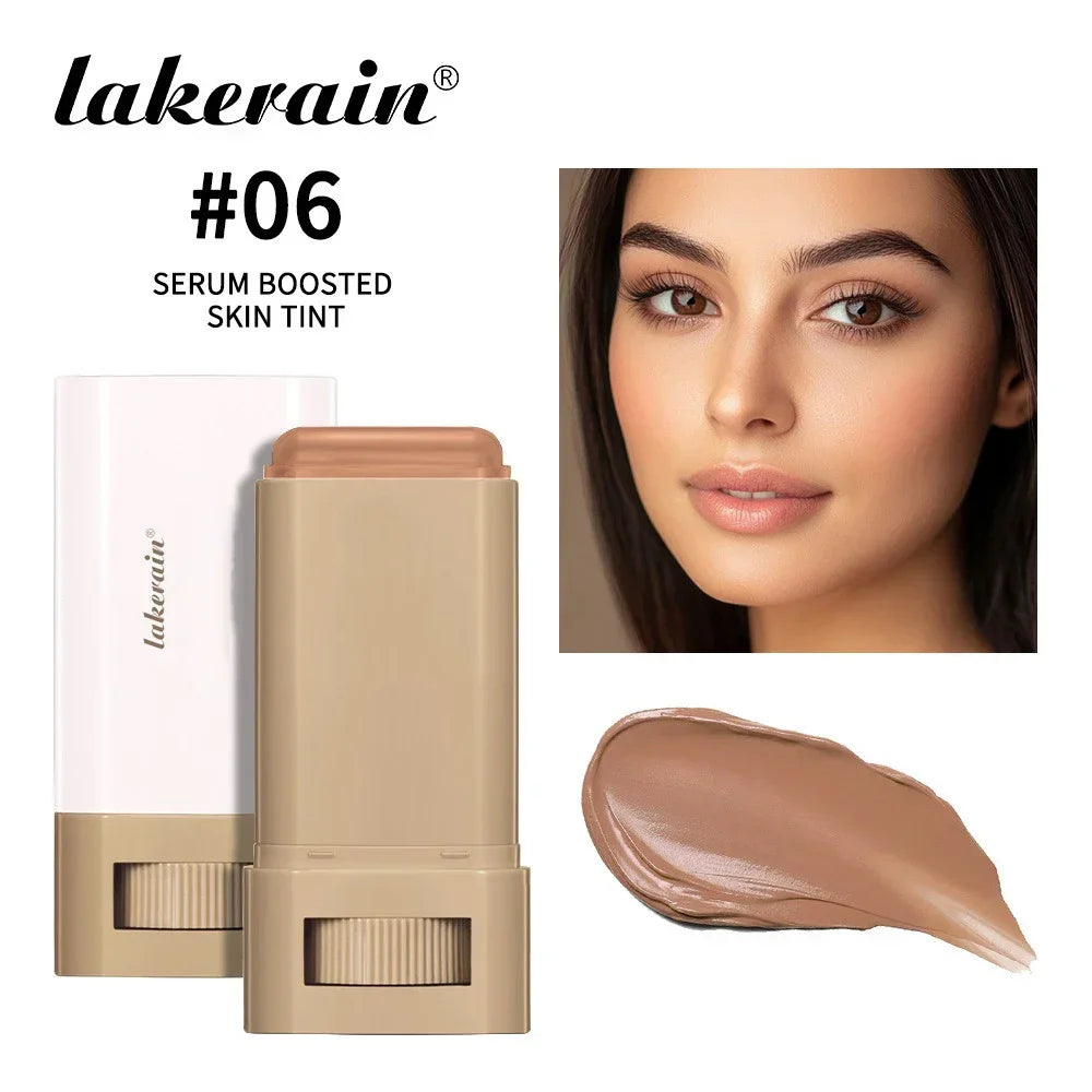Transform Your Look with Our 6-Color Tinted Foundation Cream Stick - Waterproof, Oil-Control, and Acne-Covering for a Smooth, Radiant Finish!
