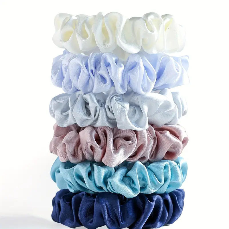 Satin scrunchies