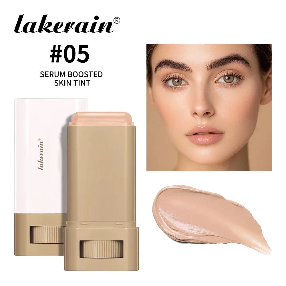 Transform Your Look with Our 6-Color Tinted Foundation Cream Stick - Waterproof, Oil-Control, and Acne-Covering for a Smooth, Radiant Finish!