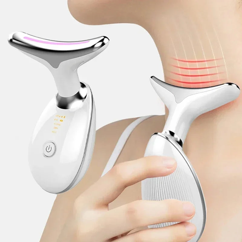 Electric Face Lifting Device V Face Shaping Massager Microcurrent Photon Therapy anti Aging Wrinkle Reduction Beauty Instrument