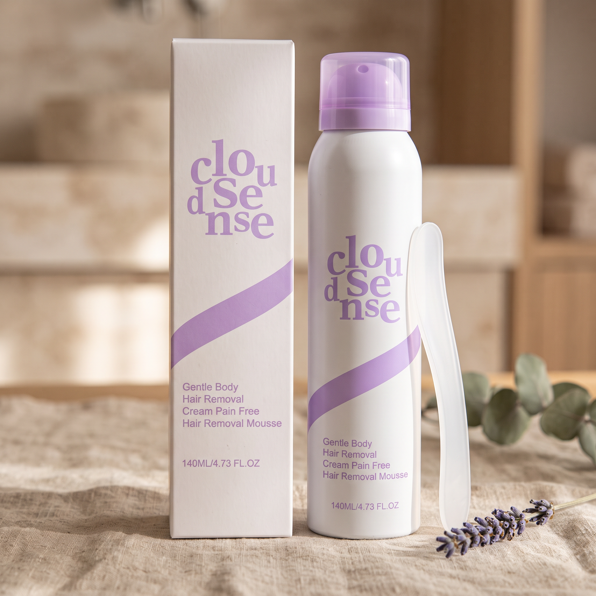 Gentle Hair Removal Mousse — lifestyle