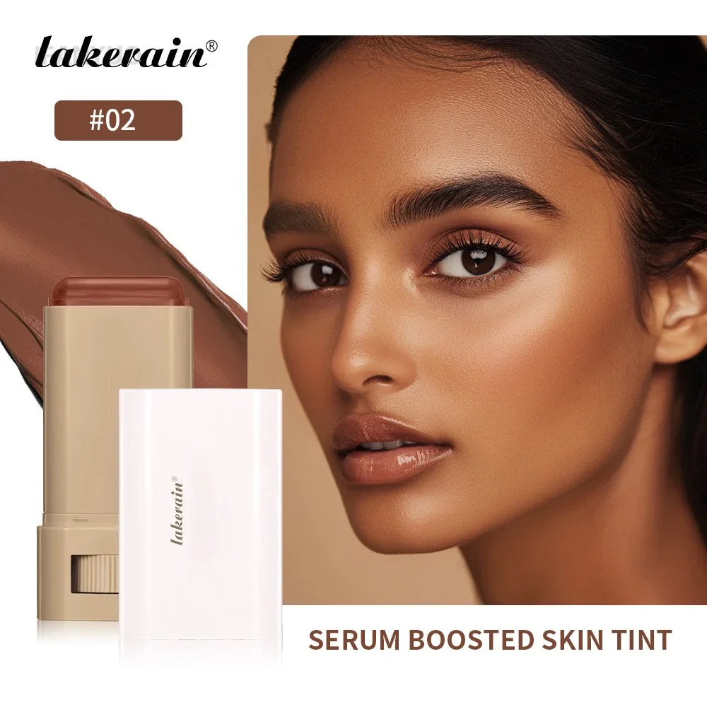 Transform Your Look with Our 6-Color Tinted Foundation Cream Stick - Waterproof, Oil-Control, and Acne-Covering for a Smooth, Radiant Finish!