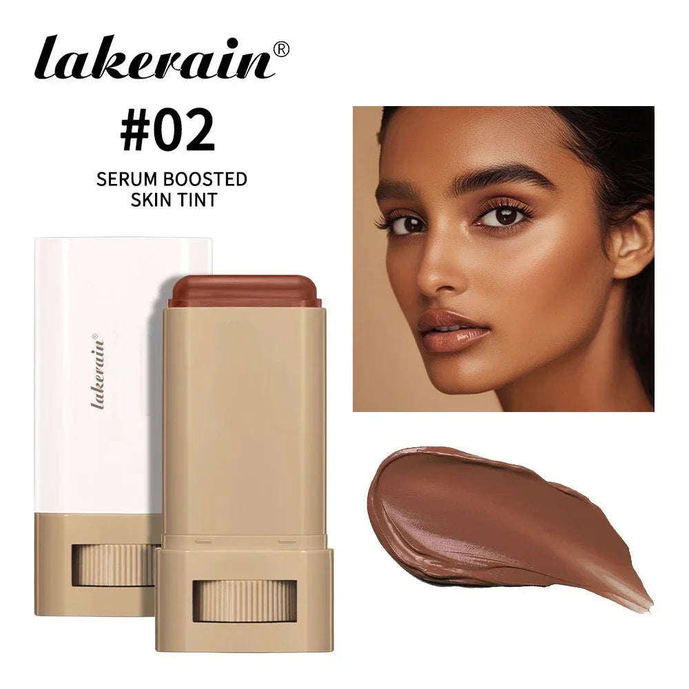Transform Your Look with Our 6-Color Tinted Foundation Cream Stick - Waterproof, Oil-Control, and Acne-Covering for a Smooth, Radiant Finish!