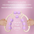 9-Wheel Leg Massager Roller for Calf Muscle Relaxation, Leg Beautifying Device, Massage Slimming Leg Ring-Shaped Leg Clamp, Sports Fitness Leg Beautifying Clamp