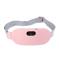 Electric Vibrating Heating Belt for Menstrual Relief - Abdominal Massage for Comfort and Relaxation